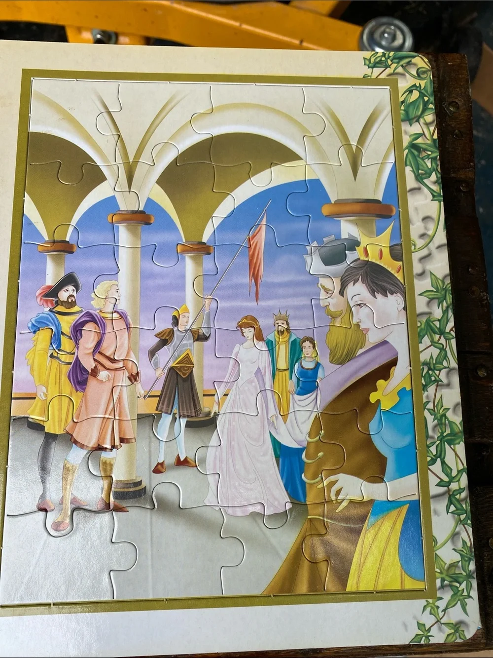 Fairy Tale Jigsaw Puzzle Book by Innovage 3 Tales 6 Puzzles 24 Pc Each 2004